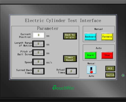 Electric Cylinder Controller Servo Actuator Control Panel